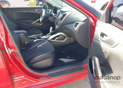 2013 Hyundai Veloster Base W/Black from USA, damaged, VIN KMHTC6AD5DU118466